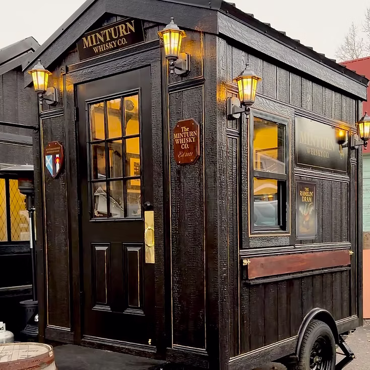 The Ramblin Dram is our mobile whisky tasting room